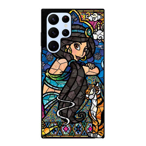 Princess Jasmine Aladdin Fairy Tale Stained Samsung Galaxy S22 Ultra Case