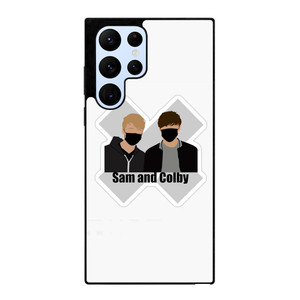 SAM AND COLBY XPLR ARTWORK Samsung Galaxy S22 Ultra Case