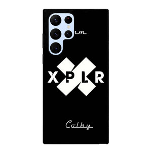 SAM AND COLBY XPLR LOGO Samsung Galaxy S22 Ultra Case
