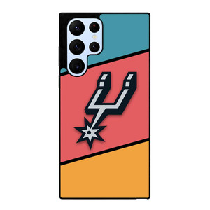 SAN ANTONIO SPURS COLORFUL LOGO Samsung Galaxy S22 Ultra Case