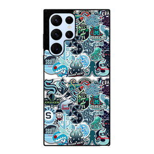 SEATTLE KRAKEN OCTOPUS COLLAGE Samsung Galaxy S22 Ultra Case