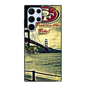 sf49ers SF 49ERS BRIDGE FOOTBALL Samsung Galaxy S22 Ultra Case