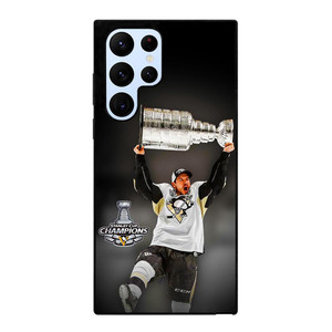 SIDNEY CROSBY PITTSBURGH PENGUINS CHAMPIONS Samsung Galaxy S22 Ultra Case