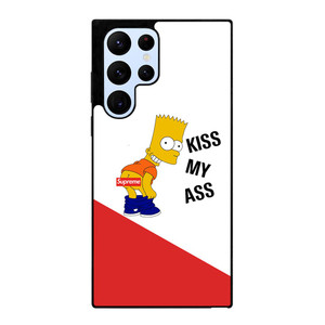 SUPREME BART SIMPSON KISS MY ASS Samsung Galaxy S22 Ultra Case