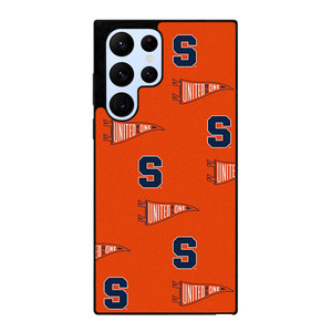 SYRACUSE ORANGE LOGO PATTERN Samsung Galaxy S22 Ultra Case
