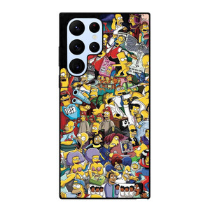 THE SIMPSONS ALL COLLAGE Samsung Galaxy S22 Ultra Case