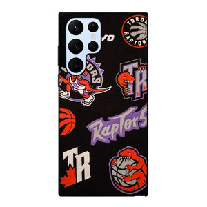 TORONTO RAPTORS LOGO COLLAGE Samsung Galaxy S22 Ultra Case