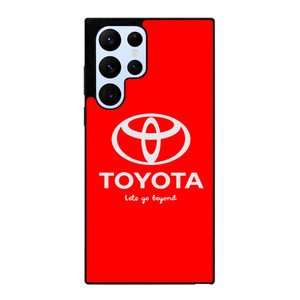 TOYOTA LETS GO BEYOND LOGO RED Samsung Galaxy S22 Ultra Case