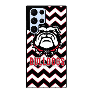 UGA GEORGIA BULLDOGS STRIPE LOGO Samsung Galaxy S22 Ultra Case