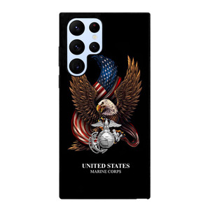 UNITED STATES MARINE CORPS USMC LOGO Samsung Galaxy S22 Ultra Case