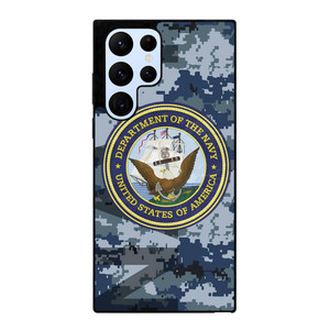 US NAVY CAMO LOGO Samsung Galaxy S22 Ultra Case