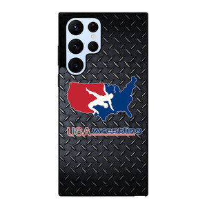 USA WRESTLING METAL LOGO Samsung Galaxy S22 Ultra Case