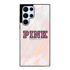 VICTORIA'S SECRET PINK MARBLE Samsung Galaxy S22 Ultra Case
