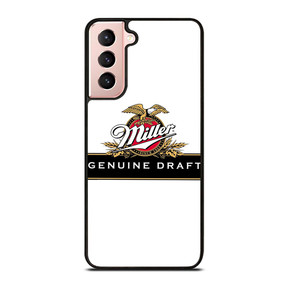 MILLER GENUINE DRAFT BEER CAN Samsung Galaxy S21 Case MILLER GENUINE DRAFT BEER CAN Samsung Galaxy S21 Case