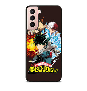 MY HERO ACADEMIA DEKU TODOROKI AND BAKUGOU Samsung Galaxy S21 Case MY HERO ACADEMIA DEKU TODOROKI AND BAKUGOU Samsung Galaxy S21 Case