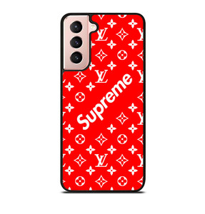NEW SUPREME RED PATTERN Samsung Galaxy S21 Case NEW SUPREME RED PATTERN Samsung Galaxy S21 Case