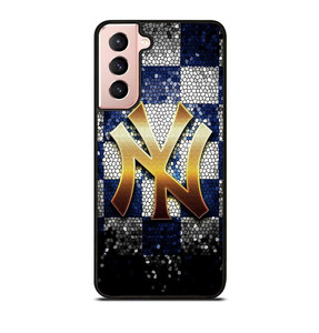 NEW YORK YANKEES GLASS ART Samsung Galaxy S21 Case