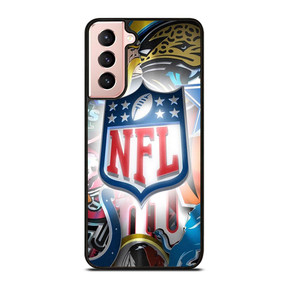 NFL NATIONAL FOOTBALL LEAGUE ALL TEAM LOGO Samsung Galaxy S21 Case