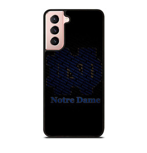 NOTRE DAME IRISH LOGO PATTERN Samsung Galaxy S21 Case