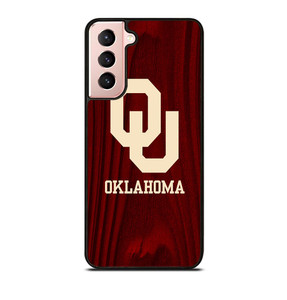 OKLAHOMA SOONERS WOODEN LOGO Samsung Galaxy S21 Case