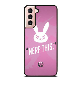 OVERWATCH D.VA NERF THIS Samsung Galaxy S21 Case OVERWATCH D.VA NERF THIS Samsung Galaxy S21 Case