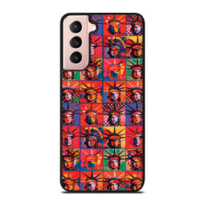 PETER MAX LIBERTY STATUE Samsung Galaxy S21 Case PETER MAX LIBERTY STATUE Samsung Galaxy S21 Case