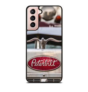 PETERBILT TRUCK METAL EMBLEM Samsung Galaxy S21 Case PETERBILT TRUCK METAL EMBLEM Samsung Galaxy S21 Case