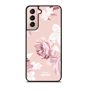 PINK VICTORIA'S SECRET FLOWER Samsung Galaxy S21 Case