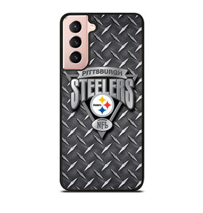 PITTSBURGH STEELERS METAL LOGO Samsung Galaxy S21 Case