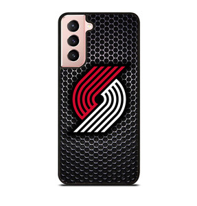 PORTLAND TRAIL BLAZERS SYMBOL METAL Samsung Galaxy S21 Case