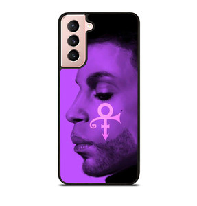 PRINCE PURPLE RAIN FACE Samsung Galaxy S21 Case