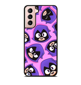 RAVEN TEEN TITANS GO PATTERN Samsung Galaxy S21 Case RAVEN TEEN TITANS GO PATTERN Samsung Galaxy S21 Case