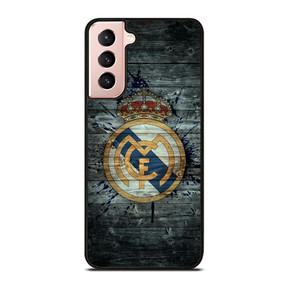 REAL MADRID WOODEN LOGO Samsung Galaxy S21 Case REAL MADRID WOODEN LOGO Samsung Galaxy S21 Case