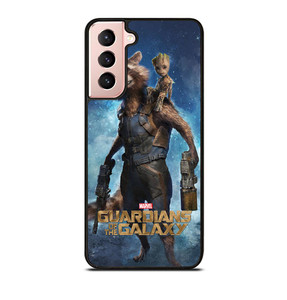 ROCKET RACCOON AND BABY GROOT Samsung Galaxy S21 Case ROCKET RACCOON AND BABY GROOT Samsung Galaxy S21 Case