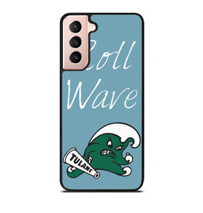 ROLL WAVE TULANE UNIVERSITY Samsung Galaxy S21 Case ROLL WAVE TULANE UNIVERSITY Samsung Galaxy S21 Case