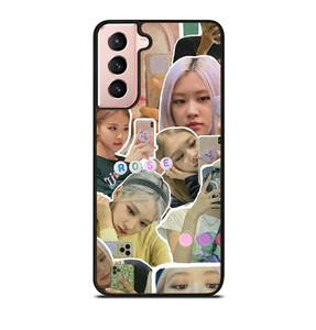 ROSE BLACKPINK AESTHETIC COLLAGE Samsung Galaxy S21 Case
