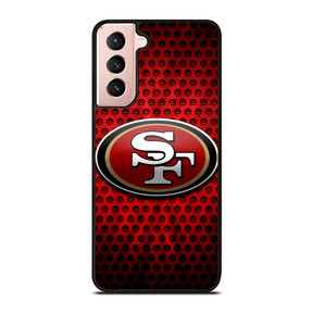 SAN FRANCISCO 49ERS SF METAL Samsung Galaxy S21 Case SAN FRANCISCO 49ERS SF METAL Samsung Galaxy S21 Case