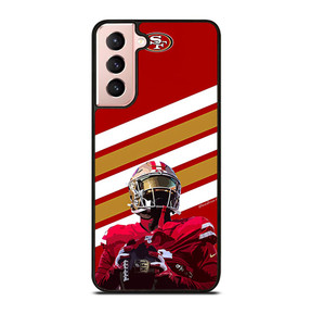 San Francisco 49ers STRIPS NFL Samsung Galaxy S21 Case San Francisco 49ers STRIPS NFL Samsung Galaxy S21 Case