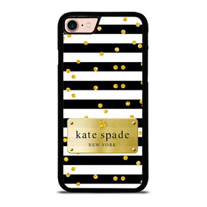 KATE SPADE POLKADOTS GOLD iPhone 8 Case