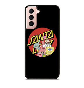 SANTA CRUZ SKATEBOARD X SPONGEBOB Samsung Galaxy S21 Case SANTA CRUZ SKATEBOARD X SPONGEBOB Samsung Galaxy S21 Case
