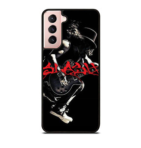 SLASH HUDSON GUNS N ROSES LOGO Samsung Galaxy S21 Case SLASH HUDSON GUNS N ROSES LOGO Samsung Galaxy S21 Case