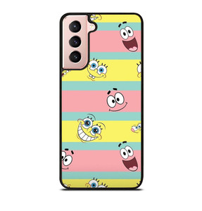 SPONGEBOB PATRICK CUTE STRIPE Samsung Galaxy S21 Case SPONGEBOB PATRICK CUTE STRIPE Samsung Galaxy S21 Case