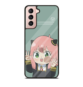 SPY X FAMILY ANYA FUNNY CUTE Samsung Galaxy S21 Case SPY X FAMILY ANYA FUNNY CUTE Samsung Galaxy S21 Case