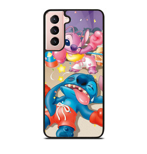 STITCH AND GIRLFRIEND BOXING Samsung Galaxy S21 Case STITCH AND GIRLFRIEND BOXING Samsung Galaxy S21 Case