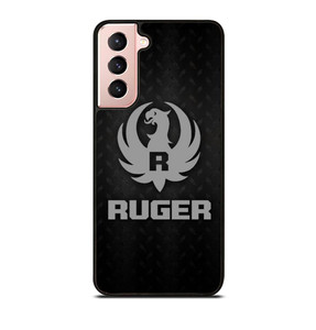 STURM RUGER FIREARM METAL LOGO Samsung Galaxy S21 Case STURM RUGER FIREARM METAL LOGO Samsung Galaxy S21 Case