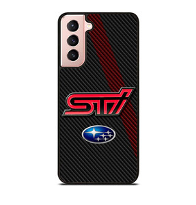 SUBARU STI CARBON LOGO Samsung Galaxy S21 Case SUBARU STI CARBON LOGO Samsung Galaxy S21 Case