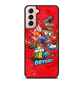 SUPER MARIO ODYSSEY GAME Samsung Galaxy S21 Case SUPER MARIO ODYSSEY GAME Samsung Galaxy S21 Case