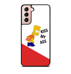 SUPREME BART SIMPSON KISS MY ASS Samsung Galaxy S21 Case SUPREME BART SIMPSON KISS MY ASS Samsung Galaxy S21 Case