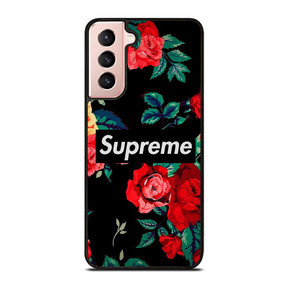 SUPREME FLOWER LOGO Samsung Galaxy S21 Case SUPREME FLOWER LOGO Samsung Galaxy S21 Case