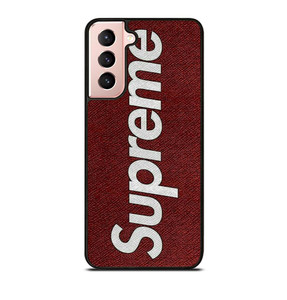 SUPREME LOGO ON CANVAS Samsung Galaxy S21 Case SUPREME LOGO ON CANVAS Samsung Galaxy S21 Case